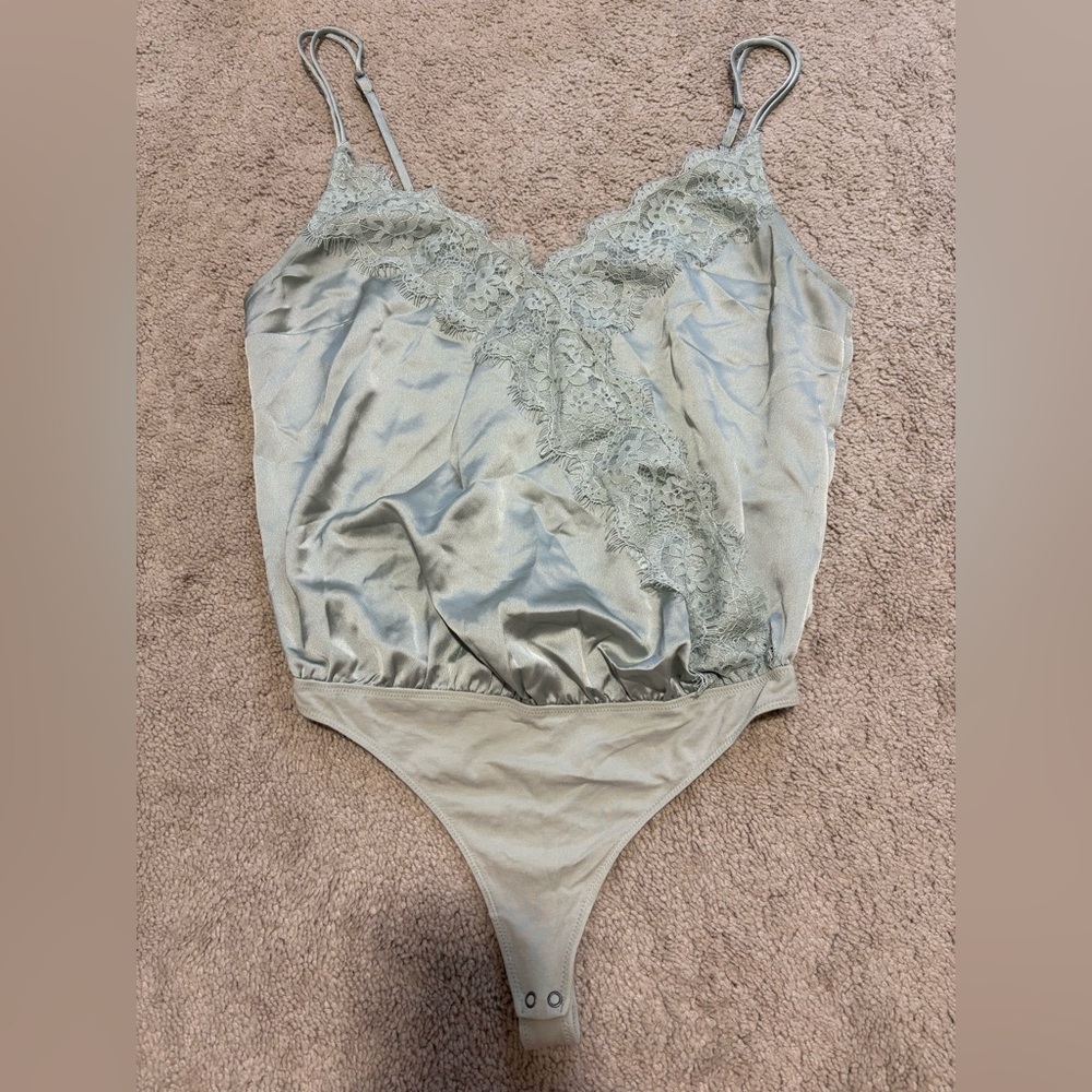 A&F lace cami bodysuit